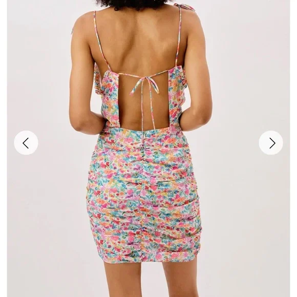 NWT For Love and Lemons Leah Mini Dress - Picture 3 of 10